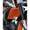 Kryt chladiče R&G Racing pro KTM 390 Duke a RC 125/200, černá